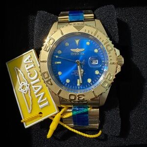 Invicta Pro Diver Men's Watch - 43mm, Gold (29947)